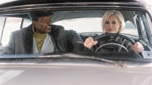 Samuel L. Jackson and Geena Davis in 'The Long Kiss Goodnight'