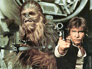 Star Wars Han and Chewie