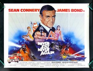 never say never again