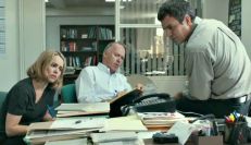 Rachel McAdams, Michael Keaton, and Mark Ruffalo in 'Spotlight'