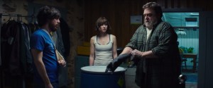 John Gallagher Jr., Mary Elizabeth Winstead and John Goodman in '10 Cloverfield Lane'