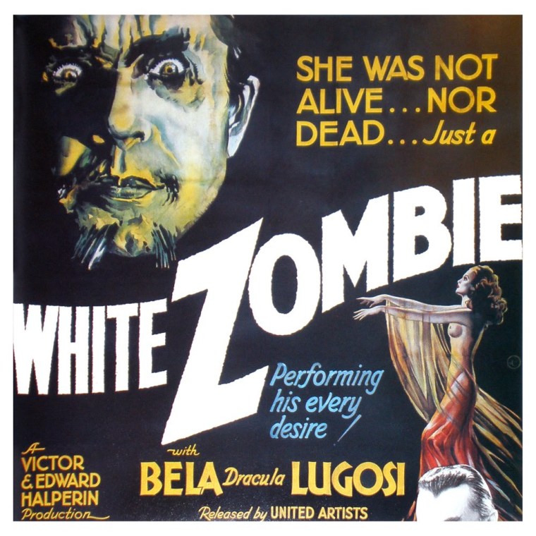 white zombie poster