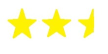 two half stars